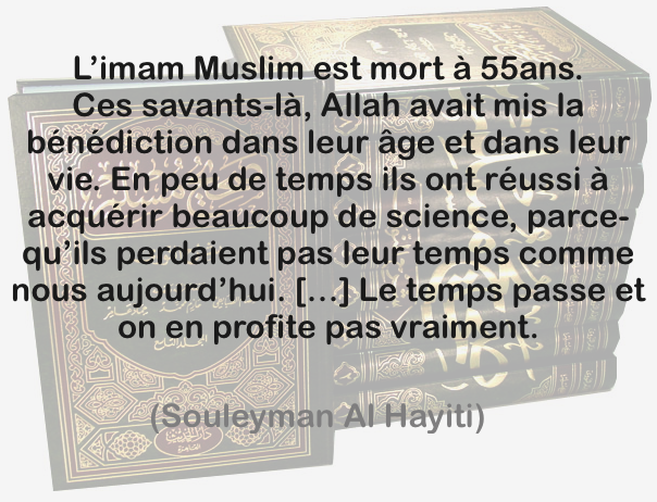 La bénédiction dans le temps