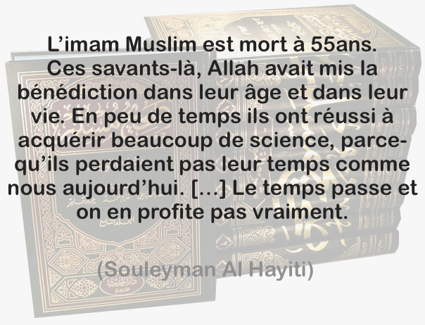 La bénédiction dans le temps